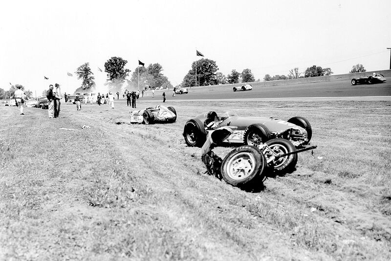 Unfall beim Indy 500