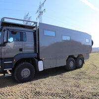 Unicat Expeditionsmobil MD72H auf Basis Lkw MAN TGS 6x6