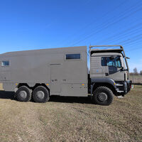 Unicat Expeditionsmobil MD72H auf Basis Lkw MAN TGS 6x6