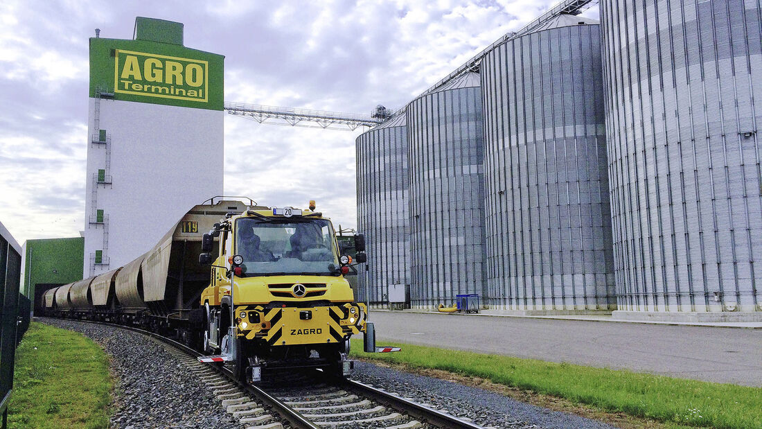 Unimog 2-Wege Bahn-Trans