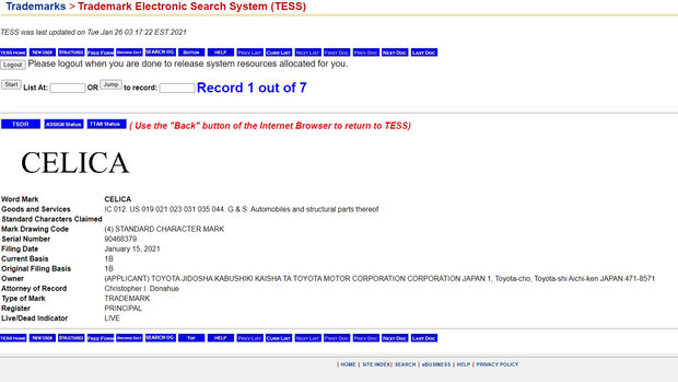 United States Patent and Trademark Office