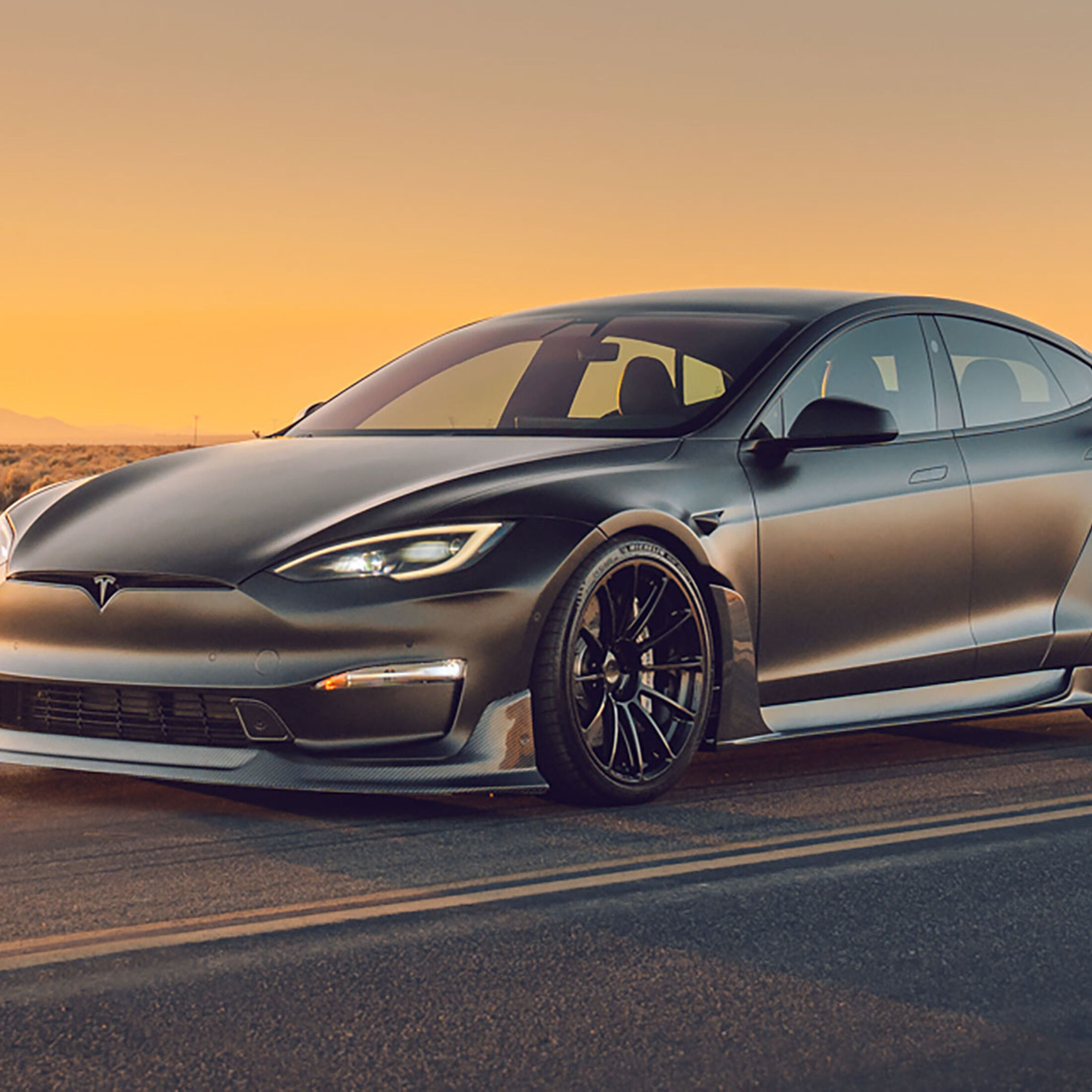 Unplugged Performance Tesla Model S Widebody: Mit Carbon beflügelt