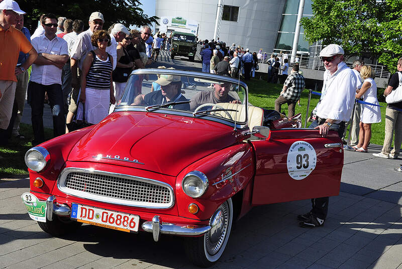 Uwe Steimle mit Skoda Felicia