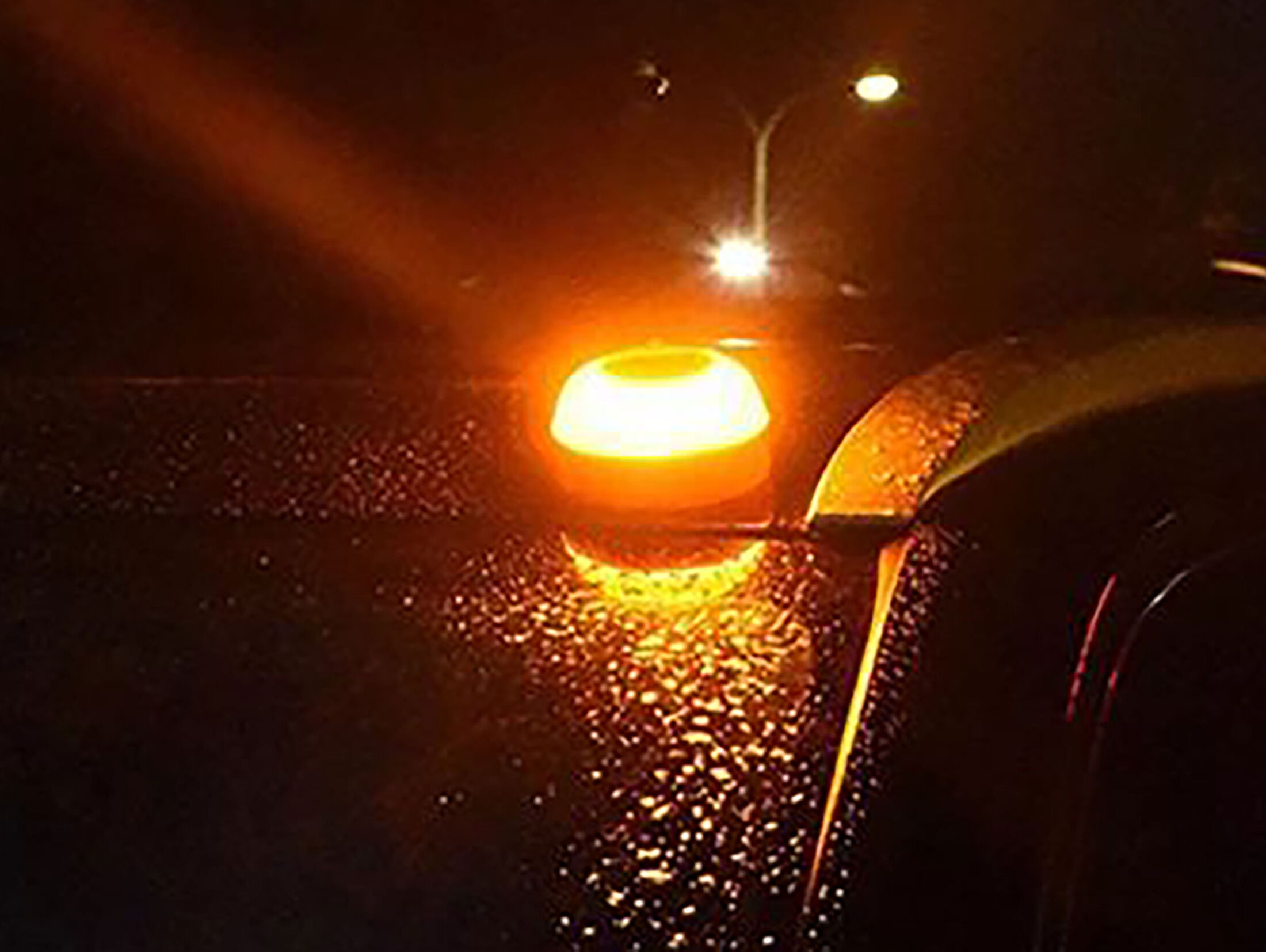Garosa Auto-Warndreieck-Lampe Tragbare LED-Störungs-Notfall