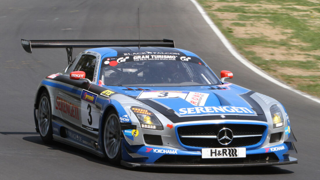 VLN, 2011, #3, Klasse SP9 , Mercedes-Benz SLS AMG GT3, BLACK FALCON