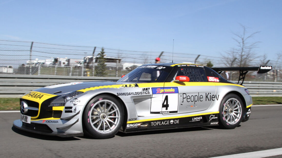 VLN, 2011, #4, Klasse SP9 , Mercedes-Benz SLS AMG GT3, BLACK FALCON