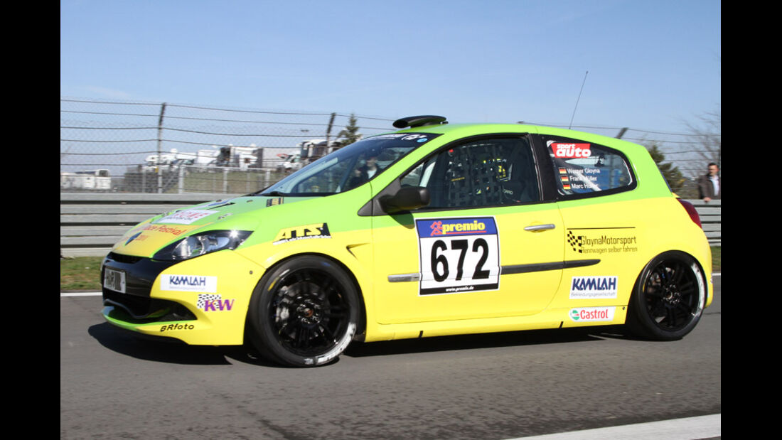 VLN, 2011, #672, Klasse CUP3 , Renault Clio Cup, 