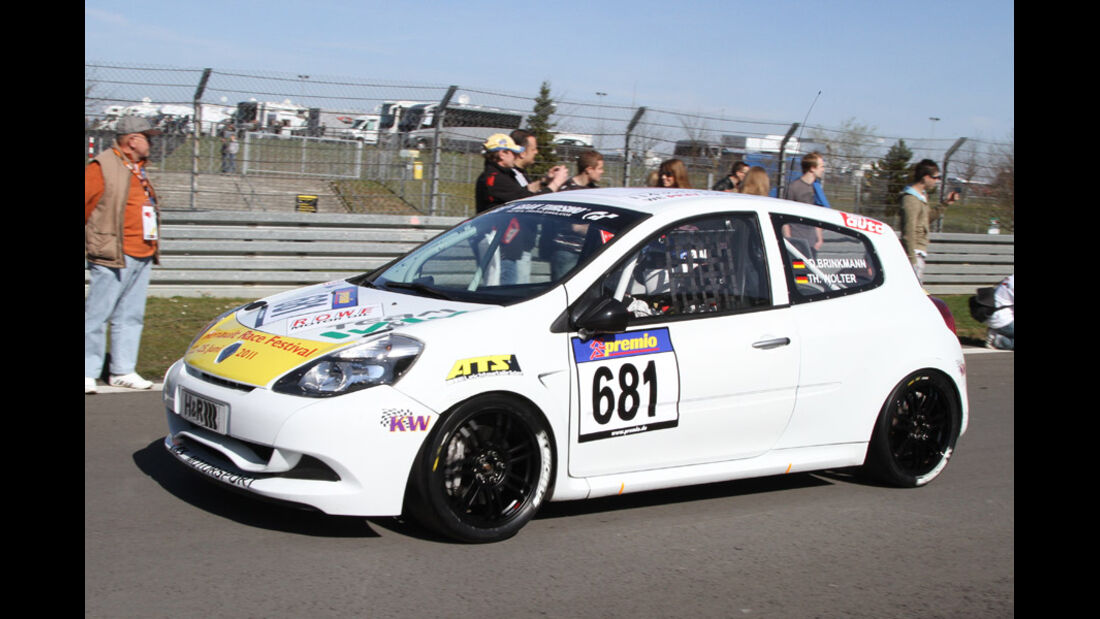 VLN, 2011, #681, Klasse CUP3 , Renault Clio Cup, 