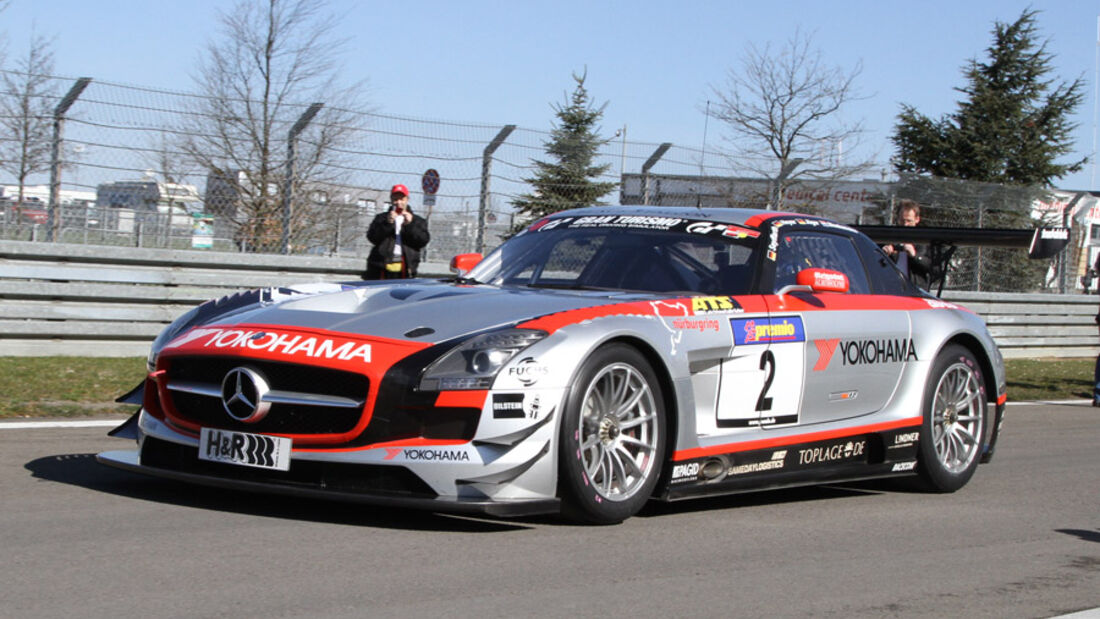 VLN, 2011, Mercedes-Benz SLS AMG, #002 BLACK FALCON