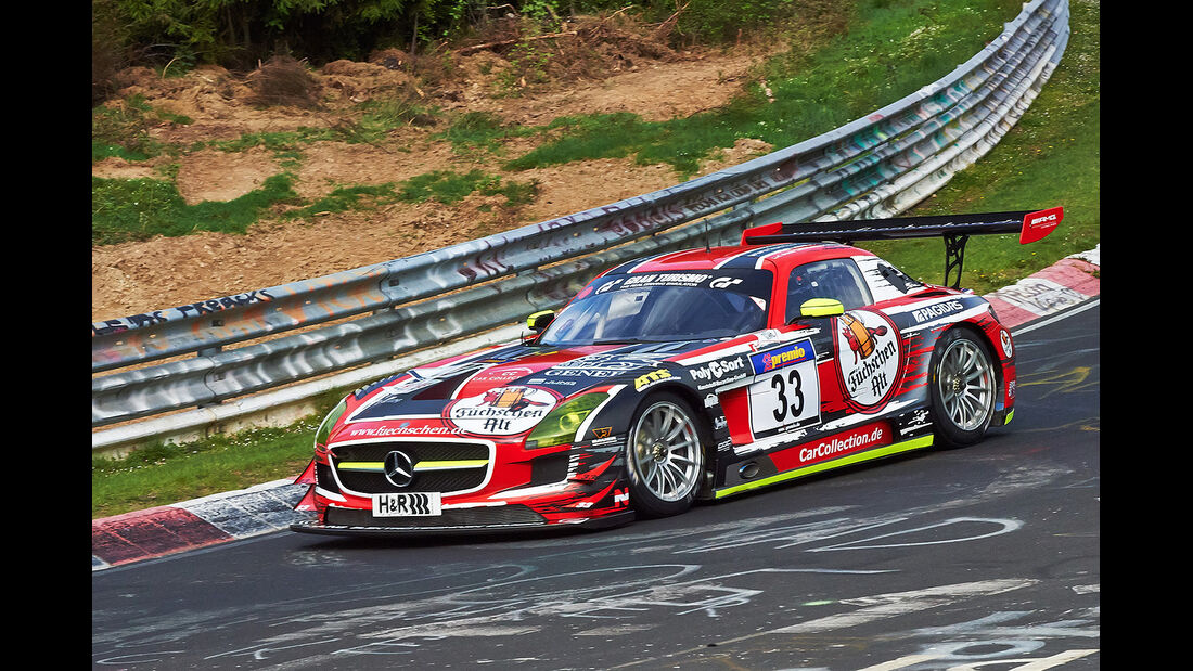 VLN 2014, #33, Mercedes-Benz AMG SLS GT3, SP9, Langstreckenmeisterschaft Nürburgring