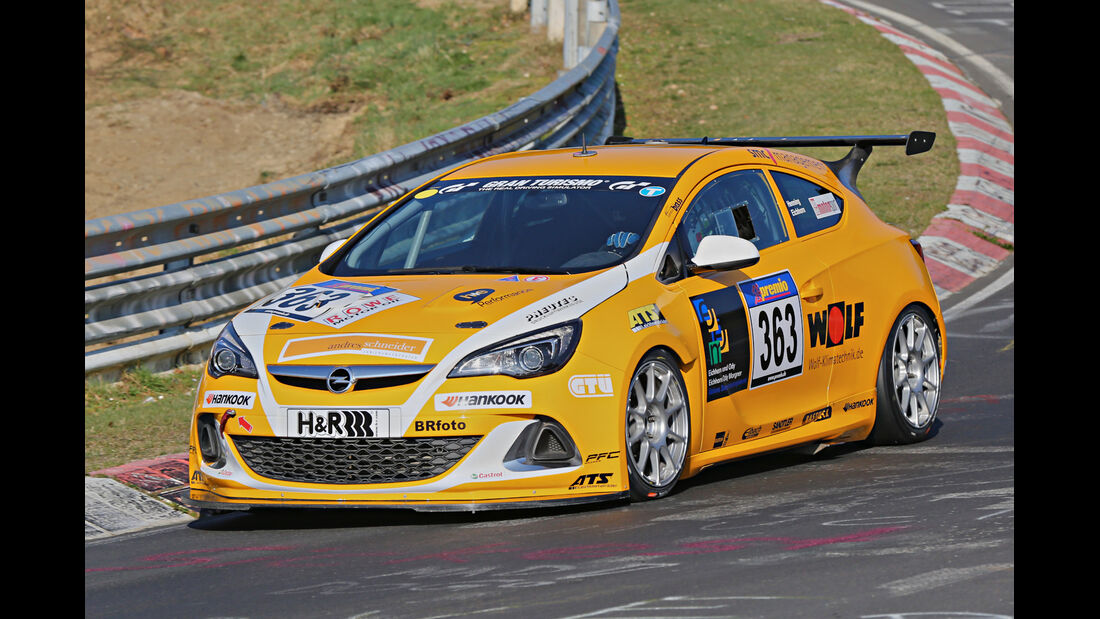 VLN 2014, #363, Opel Astra OPC CUP, CUP1, Langstreckenmeisterschaft Nürburgring