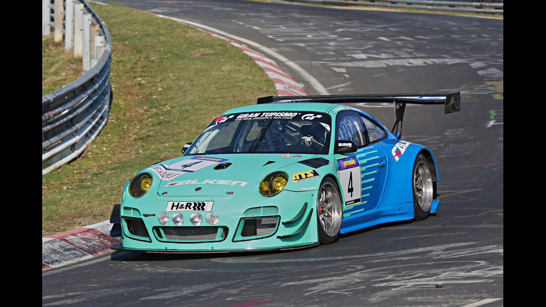 VLN 2014, #4, Porsche 911 GT3 RSR, SP9, Langstreckenmenmeisterschaft Nürburgring