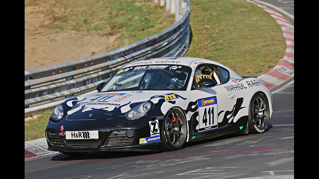 VLN 2014, #411, Porsche Cayman R, V6, Langstreckenmeisterschaft Nürburgring