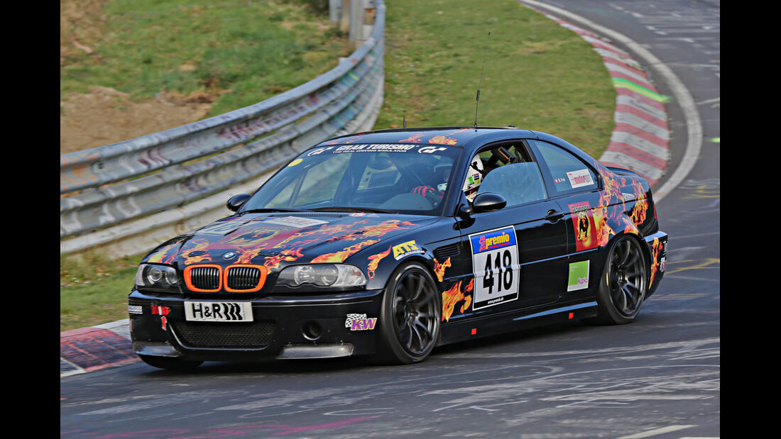 VLN 2014, #418, BMW M3, V6, Langstreckenmeisterschaft Nürburgring