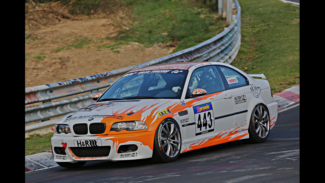 VLN 2014, #443, BMW M3, V6, Langstreckenmeisterschaft Nürburgring