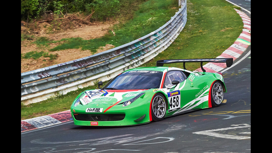 VLN 2014, #458, Ferrari F 458 Italia GT3, SP9, Langstreckenmeisterschaft Nürburgring