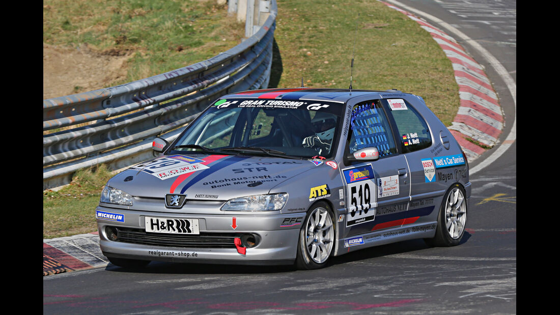 VLN 2014, #519, Peugeot 306, V3, Langstreckenmeisterschaft Nürburgring