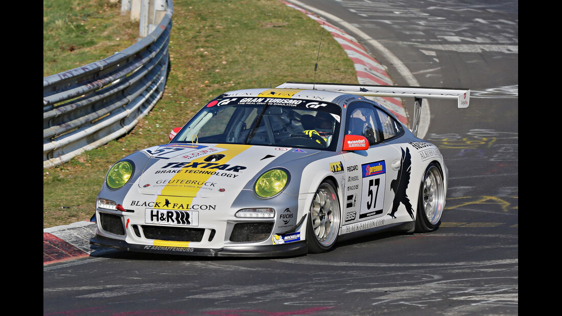 VLN 2014, #57, Porsche 911 GT3 RSR, SP7, Langstreckenmenmeisterschaft Nürburgring