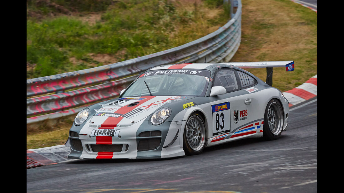 VLN 2014, #83, Porsche 911 GT3 997, SP7, Langstreckenmeisterschaft Nürburgring