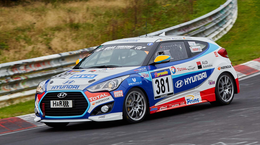 VLN 2015 - Nürburgring - Hyundai Veloster T - Startnummer #381 - SP2T