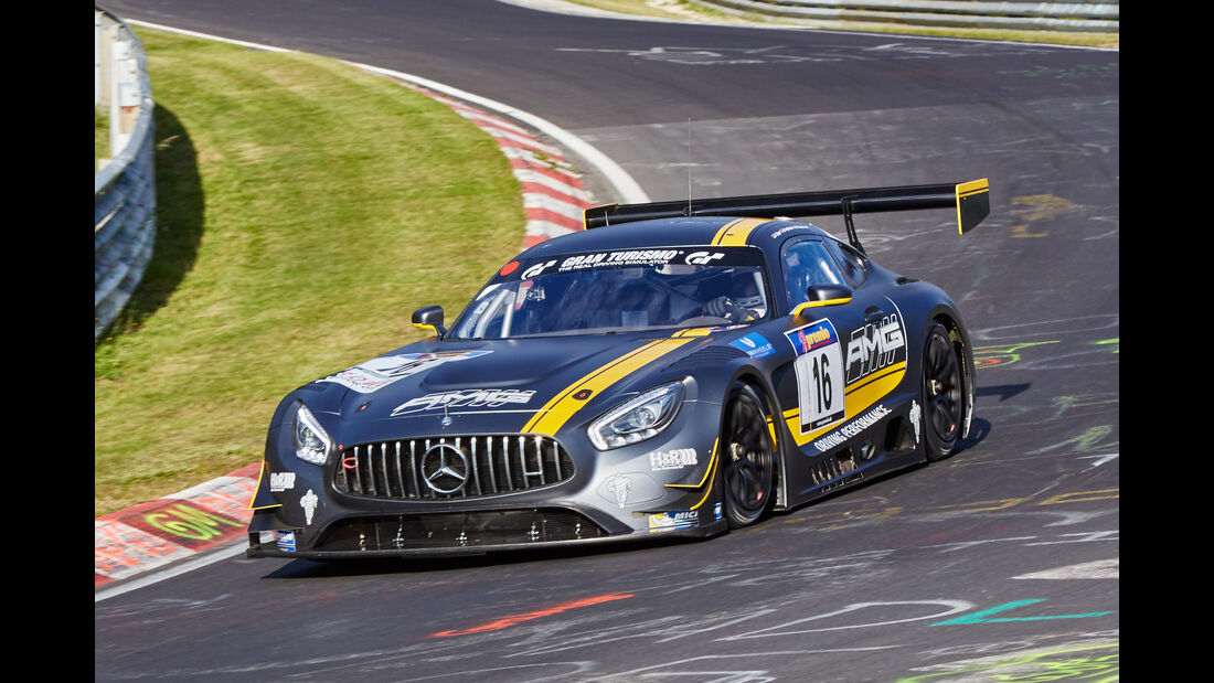 VLN 2015 - Nürburgring - Mercedes-AMG GT3 - Startnummer #16 - SPX