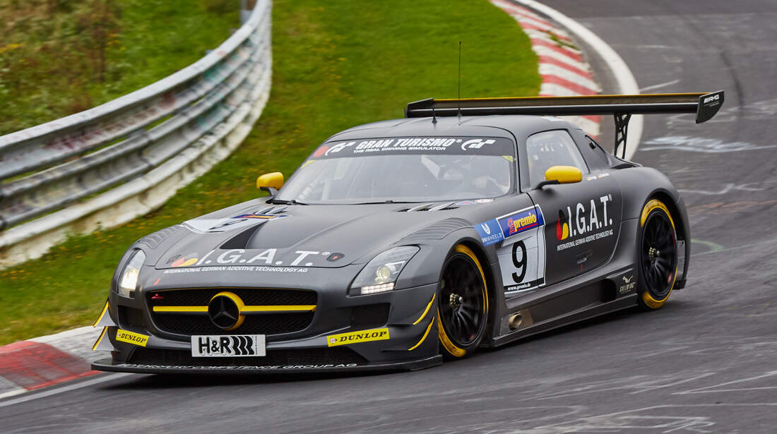 VLN 2015 - Nürburgring - Mercedes-Benz SLS AMG GT3 - Startnummer #9 - SP9