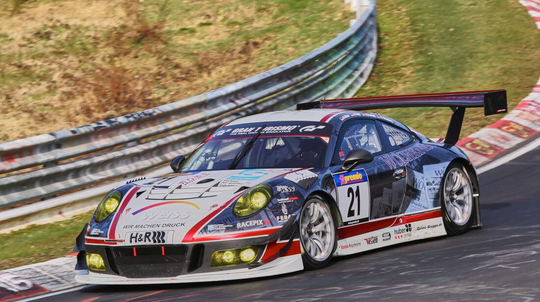 VLN 2016 - Nürburgring Nordschleife - Startnummer #21 - Porsche 911 GT3 R - SP9