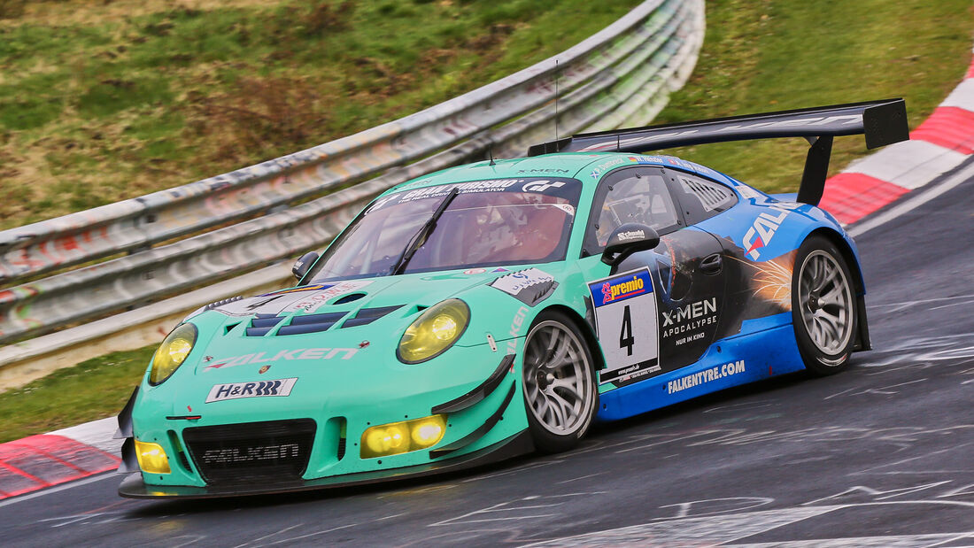 VLN 2016 - Nürburgring Nordschleife - Startnummer #4 - Porsche 911 GT3 R - SP9
