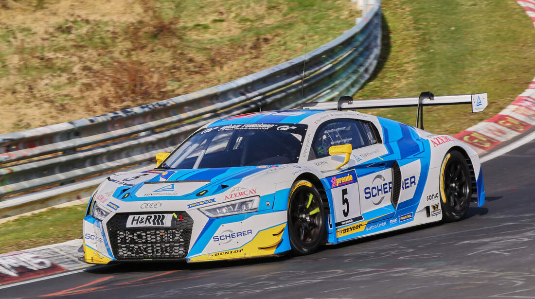 VLN 2016 - Nürburgring Nordschleife - Startnummer #5 - Audi R8 LMS - SP9