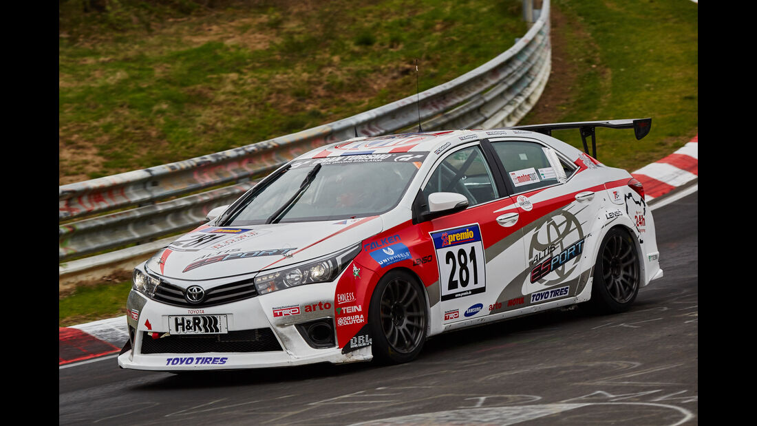 VLN - Langstreckenmeisterschaft - Nürburgring - Nordschleife - Toyota Corolla Altis - #281