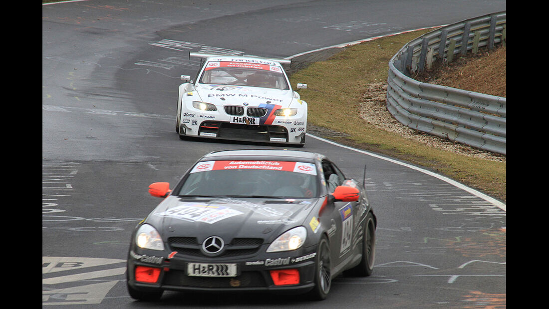 VLN Langstreckenmeisterschaft  Nürburgring Testfahrten März 2010
