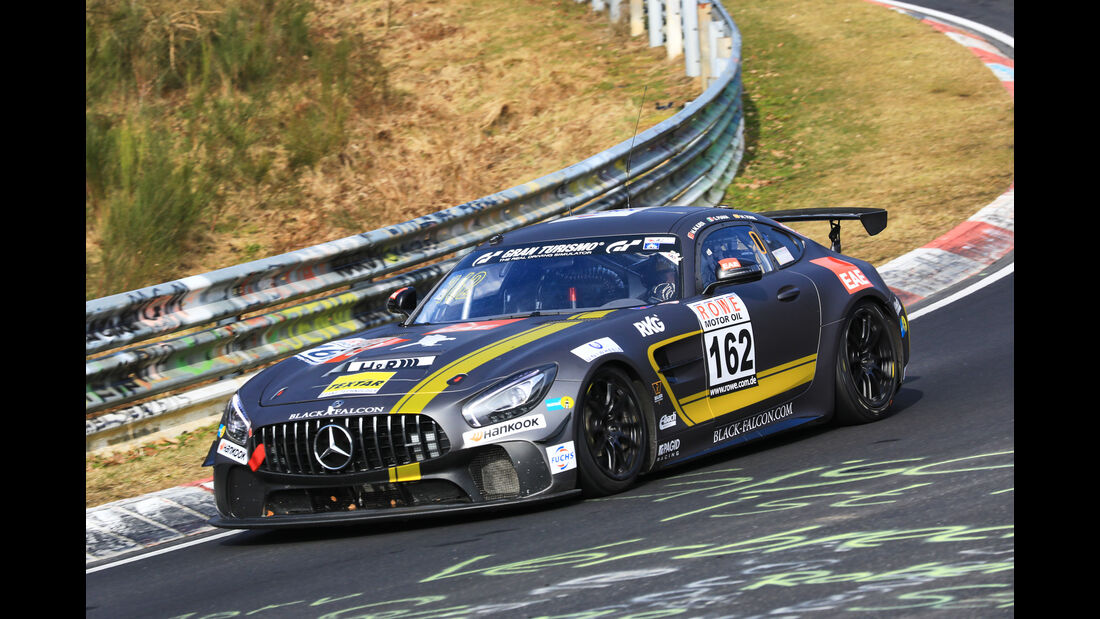 VLN - Nürburgring Nordschleife - Startnummer #162 - Mercedes-AMG GT4 - BLACK FALCON Team TMD Friction - SP10