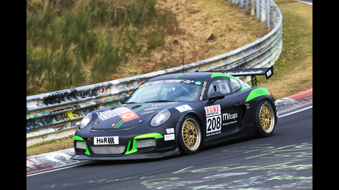 VLN - Nürburgring Nordschleife - Startnummer #208 - Porsche Cayman 981 - SP6