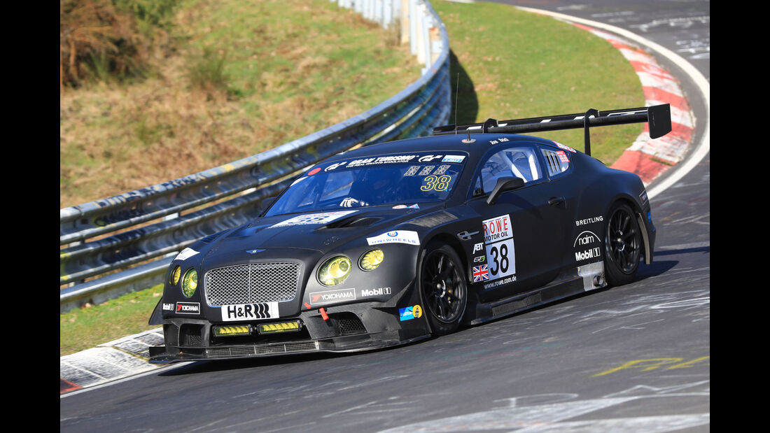 VLN - Nürburgring Nordschleife - Startnummer #38 - Bentley Continental GT3 - Bentley Team ABT - SP9