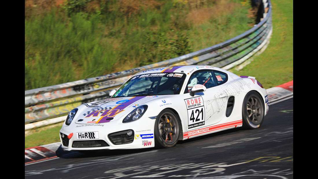 VLN - Nürburgring Nordschleife - Startnummer #421 - Porsche Cayman S - Fanclub Mathol Racing e.V. - V6