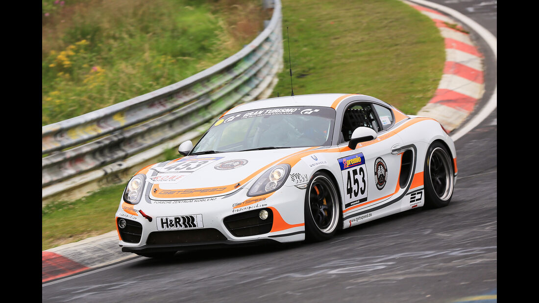 VLN - Nürburgring Nordschleife - Startnummer #453 - Porsche Cayman - V5