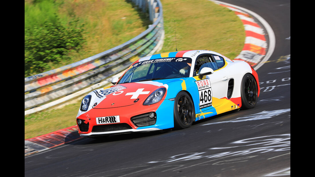 VLN - Nürburgring Nordschleife - Startnummer #468 - Porsche Cayman - V5