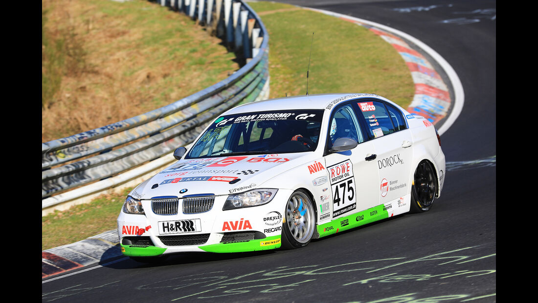 VLN - Nürburgring Nordschleife - Startnummer #475 - BMW 325i E90 - Team Securtal Sorg Rennsport - V4
