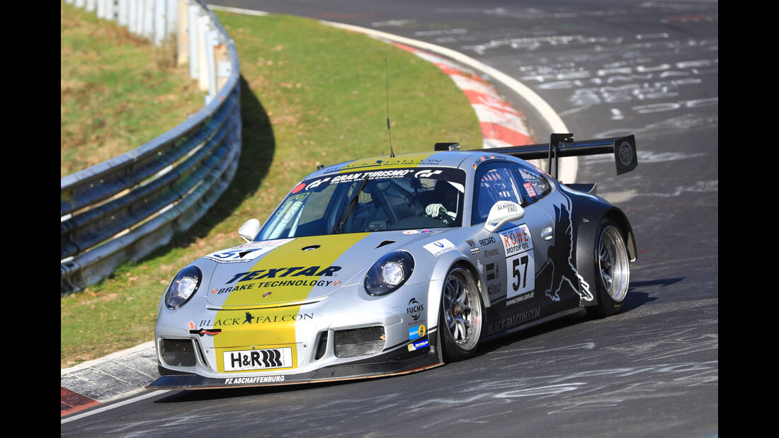VLN - Nürburgring Nordschleife - Startnummer #57 - Porsche 911 Cup - Black Falcon Team TMD Friction - SP7