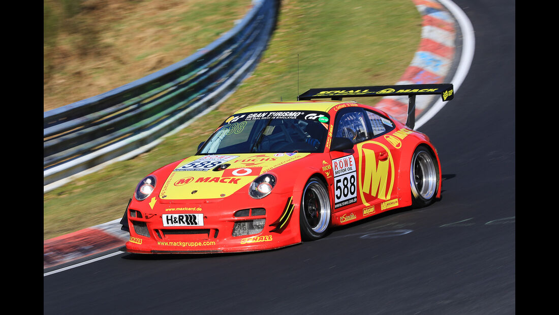 VLN - Nürburgring Nordschleife - Startnummer #588 - Porsche 911 GT3 Cup (997) - H4