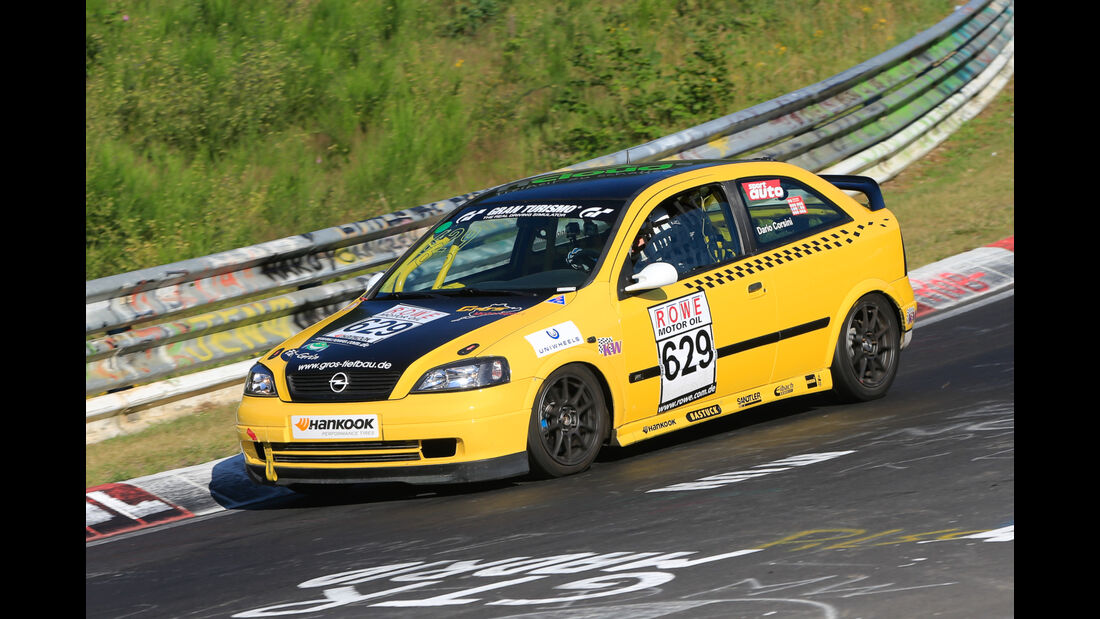 VLN - Nürburgring Nordschleife - Startnummer #629 - Opel Astra G OPC - H2