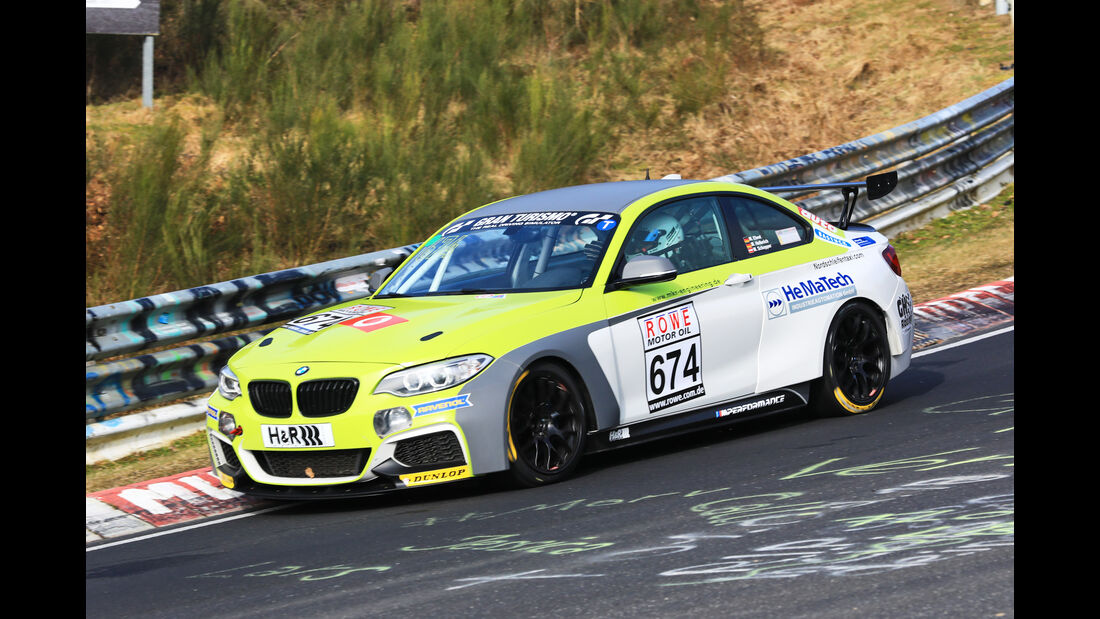 VLN - Nürburgring Nordschleife - Startnummer #674 - BMW M235i Racing Cup - MKR-Engineering - CUP5