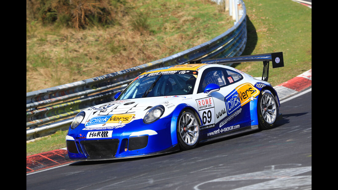 VLN - Nürburgring Nordschleife - Startnummer #69 - Porsche 911 GT3 Cup MR - www.clickvers.de Team - SP7