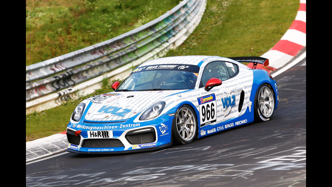 VLN - Nürburgring Nordschleife - Startnummer #966 - Porsche Cayman GT4 Clubsport - CUP3