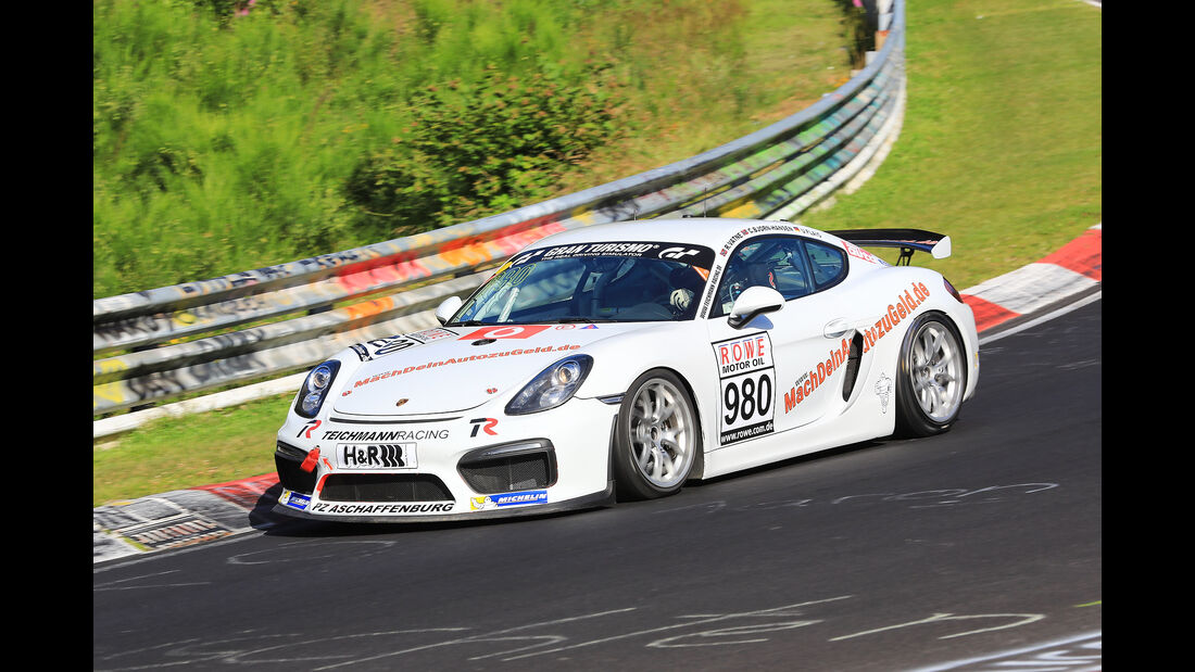 VLN - Nürburgring Nordschleife - Startnummer #980 - Porsche Cayman GT4 CS - Teichmann Racing - CUP3