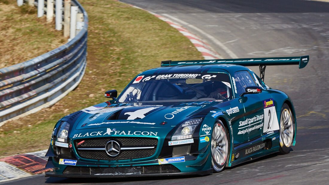 VLN2015-Nürburgring-Mercedes-Benz SLS AMG GT3-Startnummer #2-SP9
