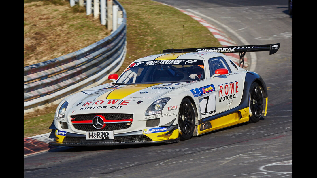 VLN2015-Nürburgring-Mercedes-Benz SLS AMG GT3-Startnummer #7-SP9