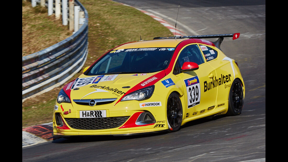VLN2015-Nürburgring-Opel Astra OPC Cup-Startnummer #339-CUP1