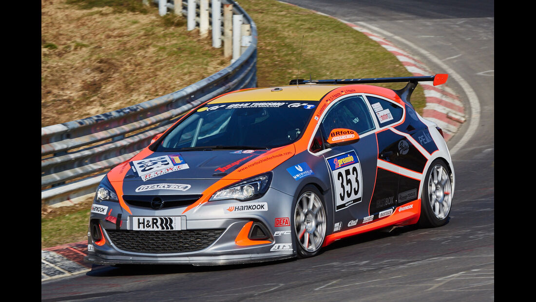 VLN2015-Nürburgring-Opel Astra OPC Cup-Startnummer #353-Cup1