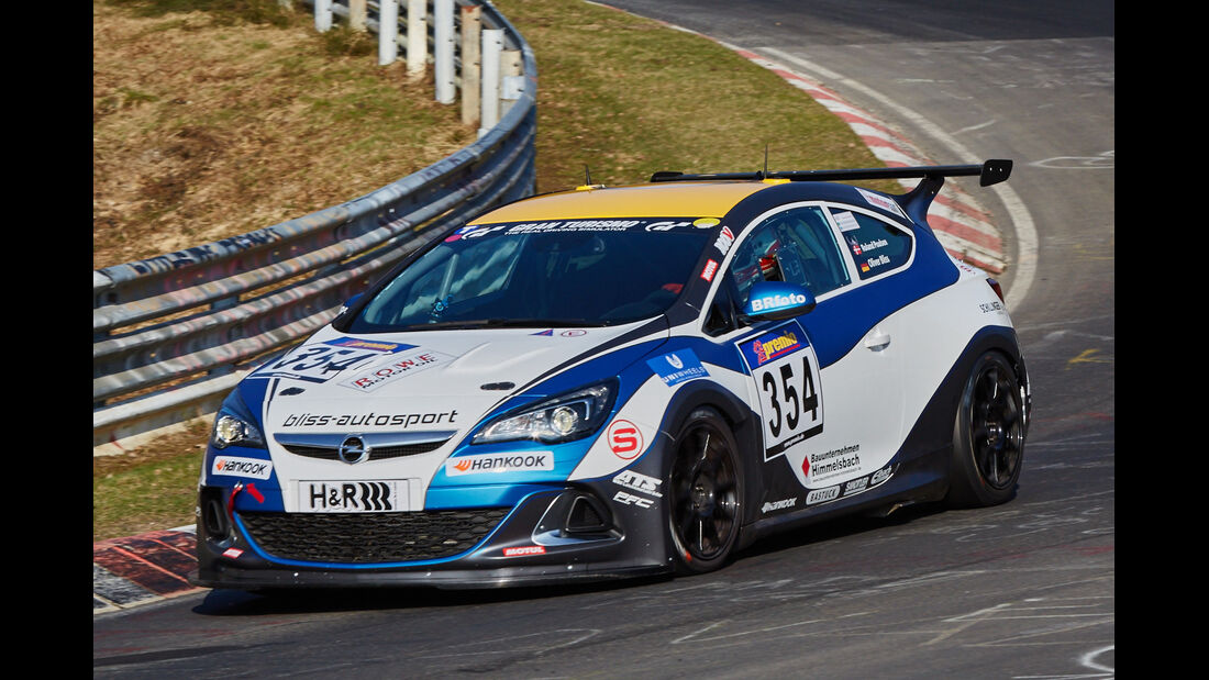 VLN2015-Nürburgring-Opel Astra OPC Cup-Startnummer #354-Cup1